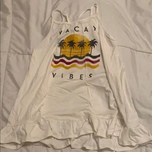 Lindsay flutter graphic tank